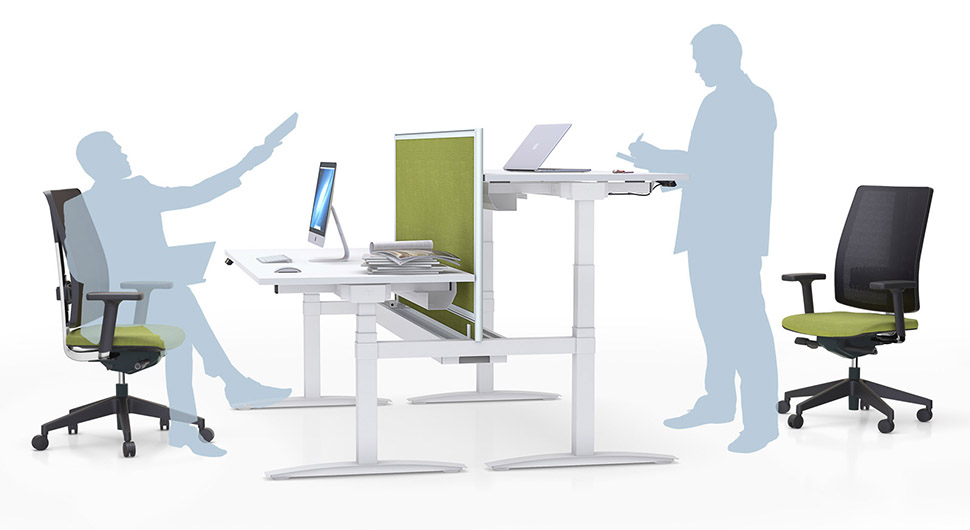 Mesas regulables en altura – Especializados en Mobiliario de Oficina,  Contract, Audiovisual, Ofimática y Rotulación