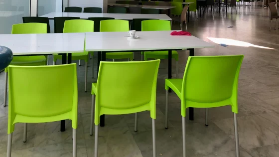 Sillas cafetería